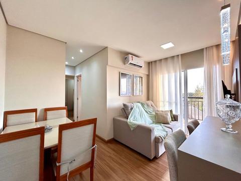 Apartamento à venda em Limeira, Chácaras Antonieta, com 2 quartos, com 52 m², Condomínio Montreal